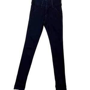 Express Women's Skinny High Rise Legging Jeans Blue Denim Stretch Size 2R